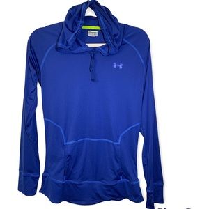 Under Armour Heatgear pullover Blue SIZE M